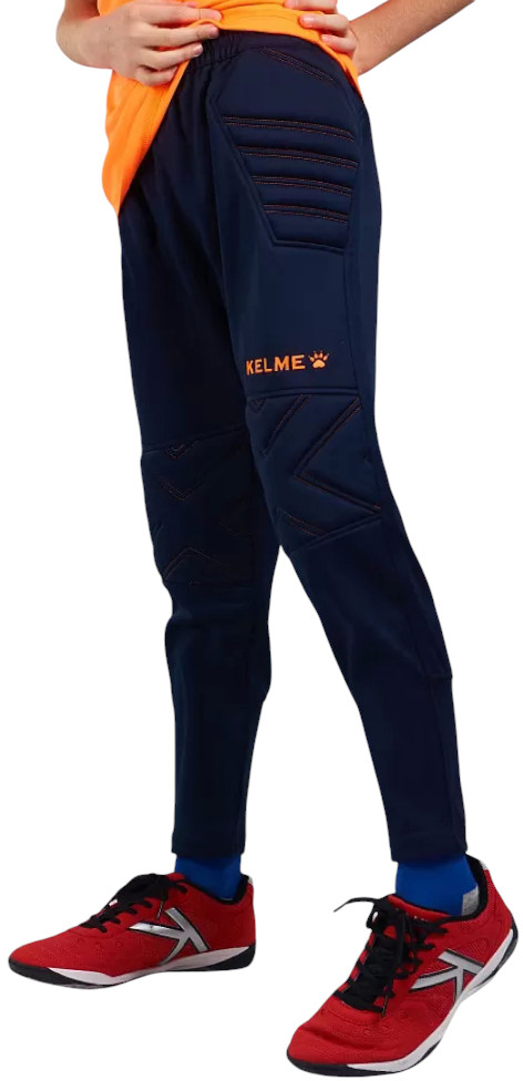 Брюки футбольные Kelme Goalkeeper Pants Kid / K15Z408LC-422 (темно-синий, р.150)