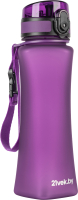 Бутылка для воды 21vek One Touch Matte / 6008 (500мл, фиолетовый) - 