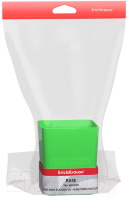 Подставка настольная Erich Krause Base Neon Solid / 51504 (зеленый)