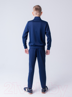 Спортивный костюм детский Kelme Tracksuit / 3773200-424 (р-р 150, темно-синий)