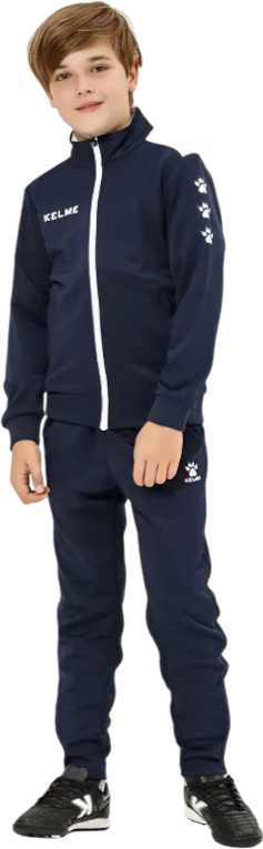 Спортивный костюм детский Kelme Tracksuit / 3773200-424 (р-р 160, темно-синий)