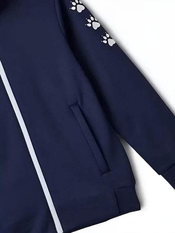 Спортивный костюм детский Kelme Tracksuit / 3773200-424 (р-р 160, темно-синий) — фото 5