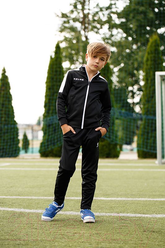 Спортивный костюм детский Kelme Tracksuit / 3773200-003 (р-р 120, черный) — фото 3