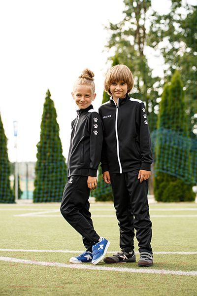 Спортивный костюм детский Kelme Tracksuit / 3773200-003 (р-р 120, черный) — фото 4
