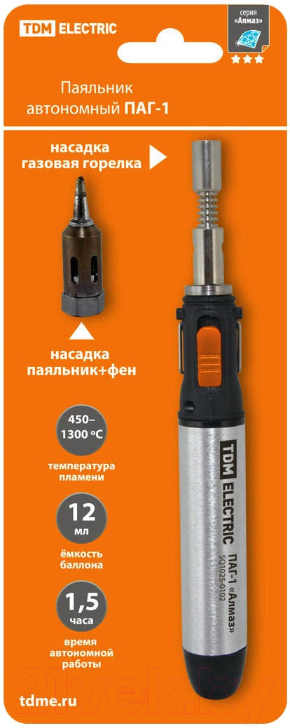 Паяльник газовый TDM SQ1025-0102