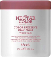 Маска для волос Nook The Nectar Color Насыщенная для защиты цвета окрашенных жестких  (250мл) - 