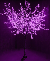 Светодиодное дерево Neon-Night Сакура 531-126 (2.4м, фиолетовый) - 