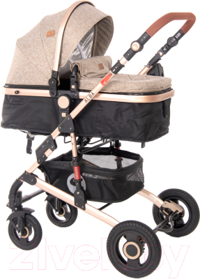 

Детская универсальная коляска Lorelli, Alba 2 в 1 Dark Beige / 10021422059R