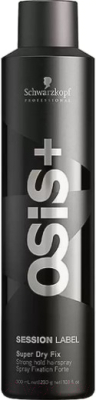 

Лак для укладки волос Schwarzkopf Professional, Osis+ Super Dry Fix Суперсухой Сильная фиксаци
