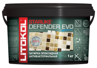Фуга Litokol Starlike Defender Evo S.102 (1кг, белый лед) - 