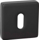 Накладка под сувальдный ключ System PS SQ AL6 (матовый черный) - 
