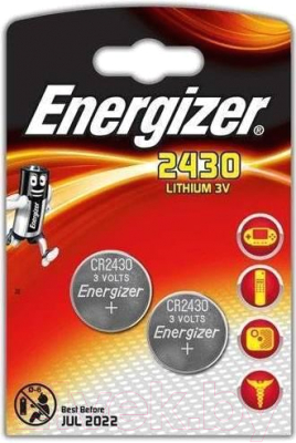 Изображение товара Батарейка Energizer Lithium CR2450 FSB2
