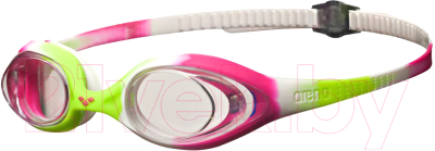 Очки для плавания ARENA Spider Jr / 92338 16 (Lime Fuchsia/White/Clear)