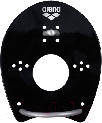 Лопатки для плавания ARENA Elite Hand Paddle 95250 55 (р-р M, чёрный/серебряный)