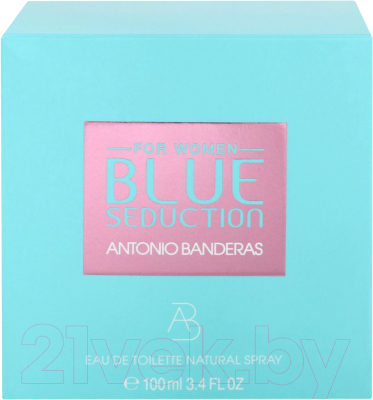 Изображение товара Туалетная вода Antonio Banderas Blue Seduction For Women (100мл)