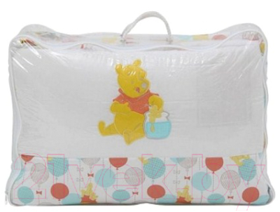 Комплект постельный для малышей Polini Kids Disney Baby. Медвежонок Винни Чудесный день 7 (желтый)