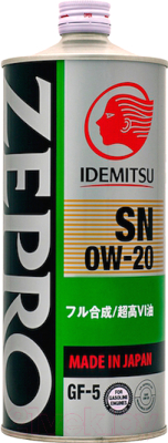 Моторное масло Idemitsu Zepro Eco Medalist 0W20 SN/GF-5 3583054/4253054 (1л)