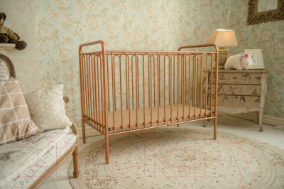 Детская кроватка Polini Kids Vintage 110 (бронзовый)