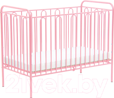 Детская кроватка Polini Kids Vintage 110 (розовый)