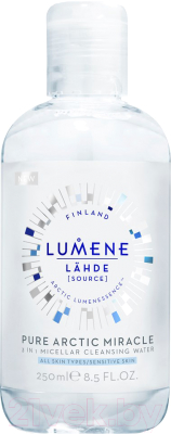 Мицеллярная вода Lumene Pure Arctic Miracle 3 в 1 (250мл)