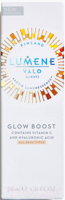 Эссенция для лица Lumene Valo Glow Boost Hyaluronic Essence Vitamin C гиалуроновая (30мл)