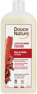 Шампунь для волос Douce Nature Органический с экстрактом сандала (1л)