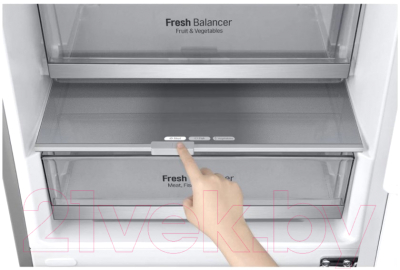 Холодильник с морозильником LG DoorCooling+ GA-B509SAUM