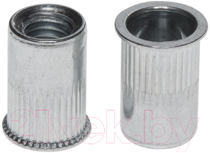 Заклепка Starfix Резьбовая уменьшенный бортик М5 / SMC1-06857-500 (500шт, белый цинк) — фото 2
