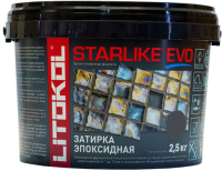 Фуга Litokol Эпоксидная Starlike Evo S.140 (2.5кг, графит) - 