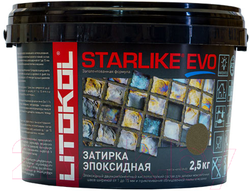 Фуга Litokol Эпоксидная Starlike Evo S.232