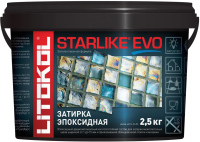 Фуга Litokol Эпоксидная Starlike Evo S.410 (2.5кг, изумрудно-зеленый) - 
