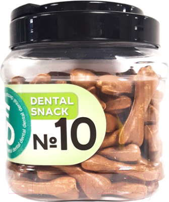 Лакомство для собак For Dogs Dental Snack Рецепт № 10 Bone для очистки зубов / TUZ535 (750г)