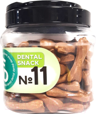 Лакомство для собак For Dogs Dental Snack Рецепт № 11 Bone для очистки зубов / TUZ536 (750г)