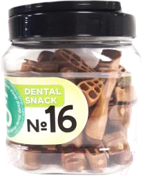 Лакомство для собак For Dogs Dental Snack Рецепт № 16 Smart Brush для очистки зубов / TUZ532 (500г)