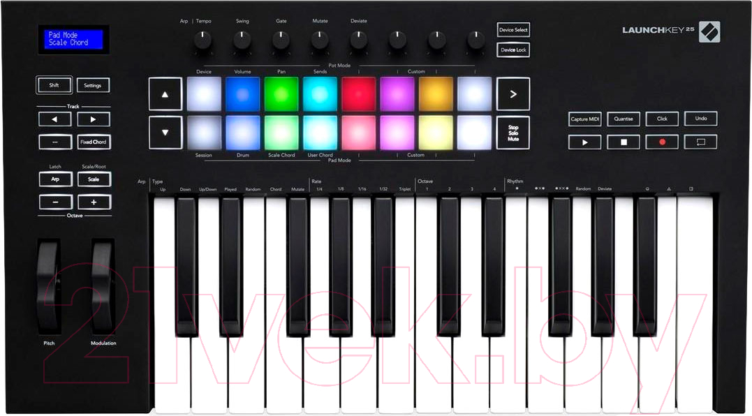 MIDI-клавиатура Novation Launchkey 25 MK3