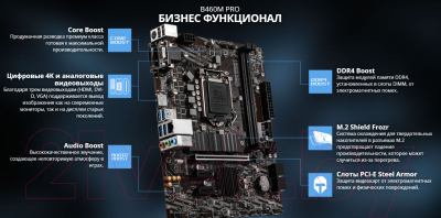 Материнская плата MSI B460M Pro