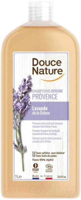 Шампунь для волос Douce Nature Органический с экстрактом прованской лаванды (1л)