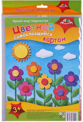 

Набор цветного картона Апплика, Цветочки / С2456-03