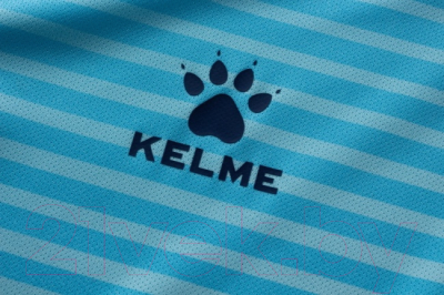 Футбольная форма Kelme Short Sleeve Football Uniform / 3801169-449 (2XL, голубой)