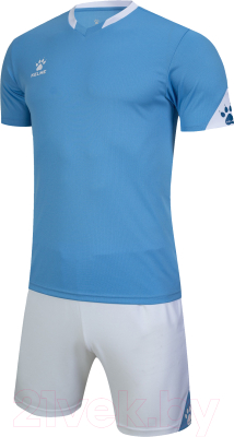 Футбольная форма Kelme Short Sleeve Football Uniform / 3801099-476 (XL, голубой)