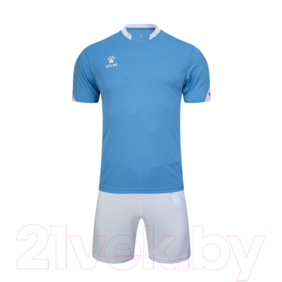 Футбольная форма Kelme Short Sleeve Football Uniform / 3801099-476 (2XL, голубой)