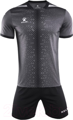 Футбольная форма Kelme Short Sleeve Football Uniform / 3801098-201 (L, темно-серый)