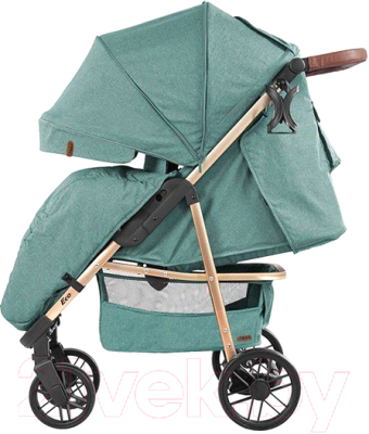 Детская прогулочная коляска Baby Tilly Eco T-166 (Emerald Green)