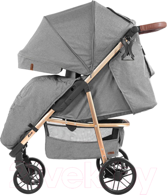 Детская прогулочная коляска Baby Tilly Eco T-166 (Rhino Gray)