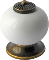 

Ручка для мебели Boyard, Balu RC106AB.3/W