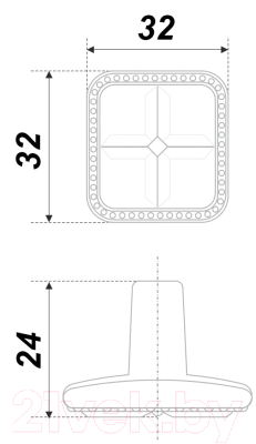 Изображение товара Ручка для мебели Boyard Belle RC112MAB.4/Bg