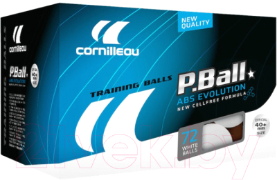 

Мячи для настольного тенниса Cornilleau, P-Ball Abs Evolution / 320655