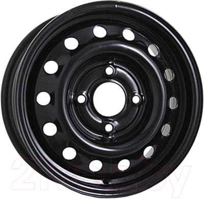 

Штампованный диск Eurodisk, 53A39Z 14x5.5" 4x100мм DIA 56.6мм ET 39мм Black