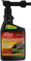 Средство защиты растений Dr. Klaus Insect Super от муравьев клещей и других насекомых DK06230011 (1л) - 