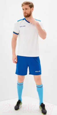 Футбольная форма Kelme S/S Football Set / 3871001-104 (4XL, белый)